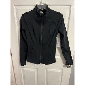 Yogalicious Lux Rebel Flare Full Zip Jacket Black Size S New With Tags